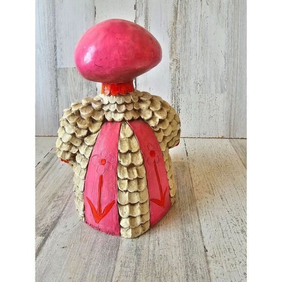 Kimro 1991 chalkware Lady vintage decor woman - Picture 4 of 11